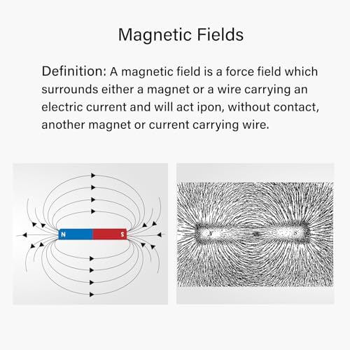 Physics Science Alnico5 Magnet Kit for Experiment, Educational Horseshoe & Bar Magnets Set with North and South Identified Used by Teachers, Showing the Magnetic Field Distribution(3 Pack) - Image 4