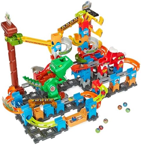 VTech Marble Rush T-Rex Dino Thrill Track Set by VTech