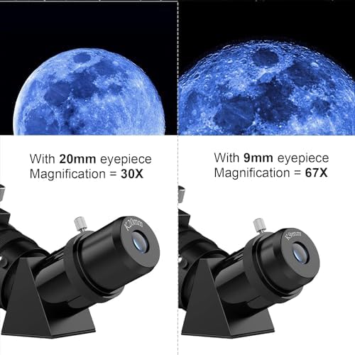 Telescopes for Adults Astronomy, 80mm Aperture 600mm Refractor Telescope for Kids & Beginners, Compact and Portable Travel Telescopio with Backpack - Image 4