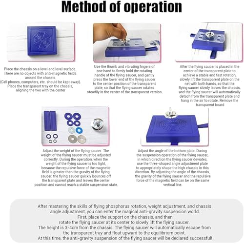 Magnetic Phenomena Physics Magnetic Levitation Magnetic Levitation Saucer Gyro Instrument Anti-Gravity Magnetic Magnetic Suspension Gyroscope Force - Image 5