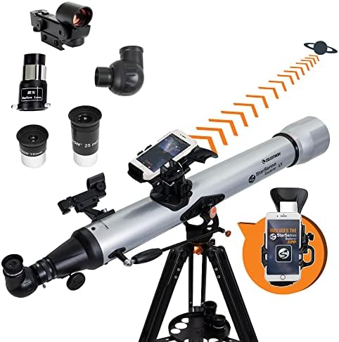 Celestron StarSense Explorer LT 80AZ Smartphone Guided Refractor Telescope by Unknown