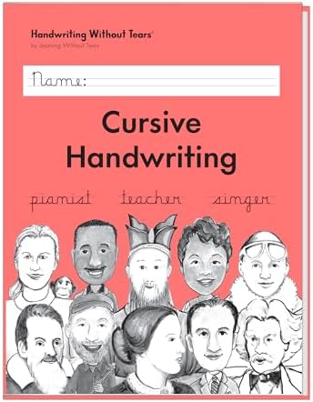 Learning Without Tears Cursive Handwriting Workbook, 3rd Grade+, Age 8+ by LearningWithoutTears