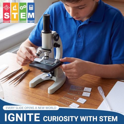 Tellegloww 120 Pcs Microscope Slides with Specimens for Kids & Students - Image 6