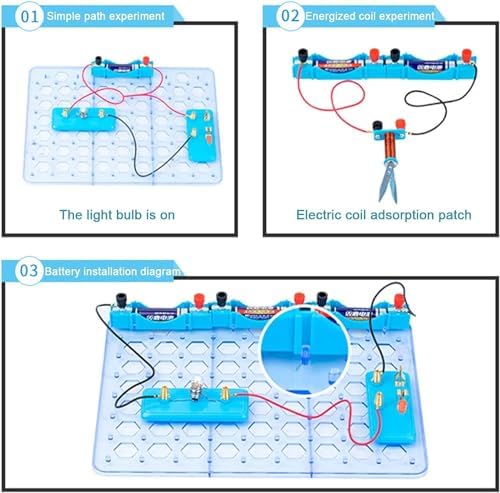 Electromagnetic Experiment Box Physics Box Study The Balance of Forces Magnetic Levitation Mechanics Observation and Wind Force Observation Large Boxes - Image 2