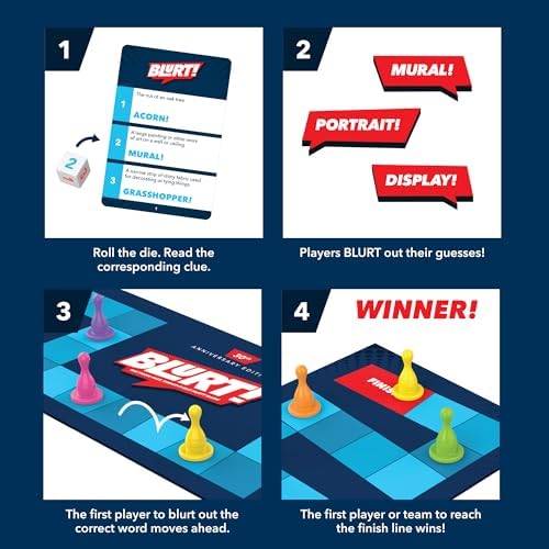 Educational Insights Blurt! The Think Fast, Shout-it-Out Party Game - Family Games for Kids and Adults, Board Games for Family Night, Fun Word Game, Ages 7+ - Image 3