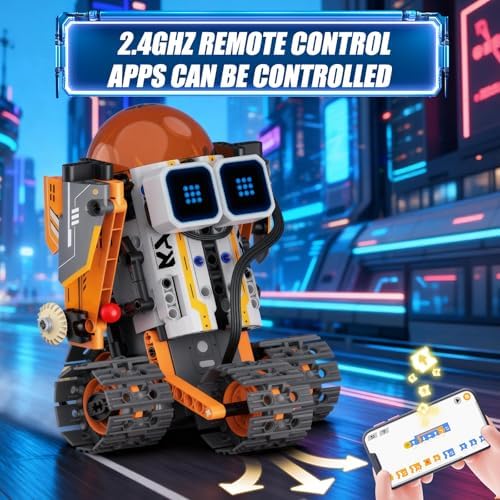 STEM Robotics Kit for Kids 8-12, APP & Remote Control Robot Building Kits - Image 4