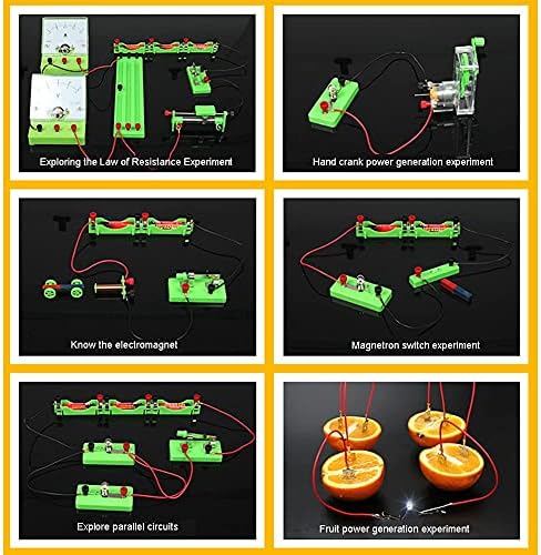 GagalU School Physics Labs Basic Electricity Circuit Learning Starter Kit, Discovery Circuit and Magnetism Experiment Kitsfor Kids Electromagnetism Elementary Electrical - Image 3