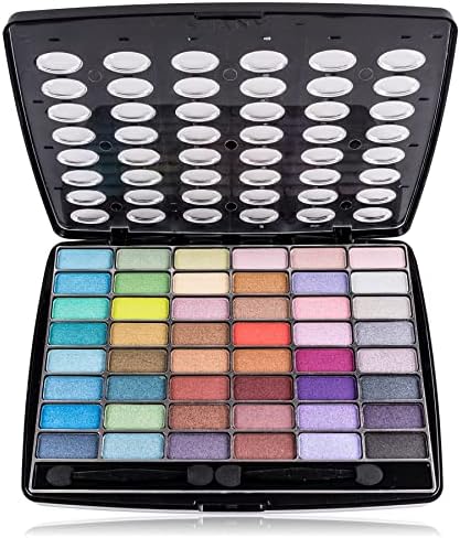 SHANY Glamour Girl Makeup Kit Eyeshadow Beauty Palette with Eye shadows, Blushes, Lipstick Lip-gloss, Make up Mirror, Cosmetics applicators, Premium Gift Packaging - Glamour - Image 6