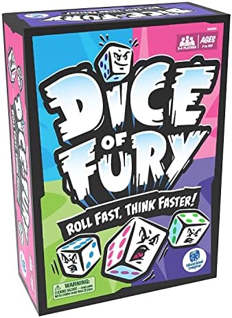 Educational Insights Dice of Fury - Family Board Games for Adults, Teens, and Kids, Dice Games for Family Game Night, Fast-Paced Table Top Party Game, Fun Group Play, Mental Math Activity - Image 4