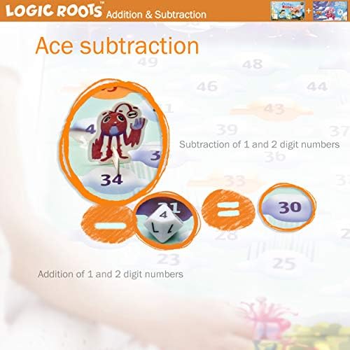 Addition and Subtraction Game - Fun Math Board Game for 6-8 Year Olds, Easy to Play Educational Game for Kids at Home, STEM Toy Gift for Girls & Boys (Ocean Raiders + Cloud Hoppers) - Image 3