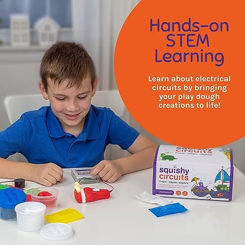 Squishy Circuits Standard Kit - Explore Electrical Circuits with Play Dough - STEM Science Kits for Ages 8-12 - Fun and Educational at Home, Classroom, Camp, and More! - Image 4