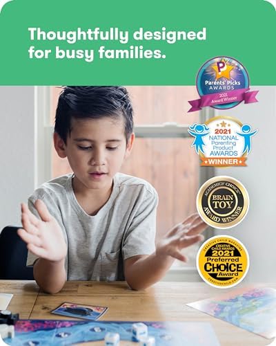 SimplyFun Shore Seekers - A Fun and Interactive Math Board Game for Kids - Practice Addition and Multiplication Skills - Math Game for Kids, 2 to 7 Players, Ages 7 & Up - Image 6