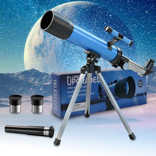 Telescope for Kids, 50mm 100x Beginner Telescope with Tripod by LUZSCO