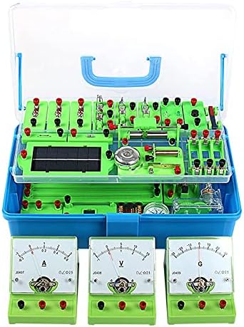 GagalU School Physics Labs Basic Electricity Circuit Learning Starter Kit, Discovery Circuit and Magnetism Experiment Kitsfor Kids Electromagnetism Elementary Electrical by Unknown