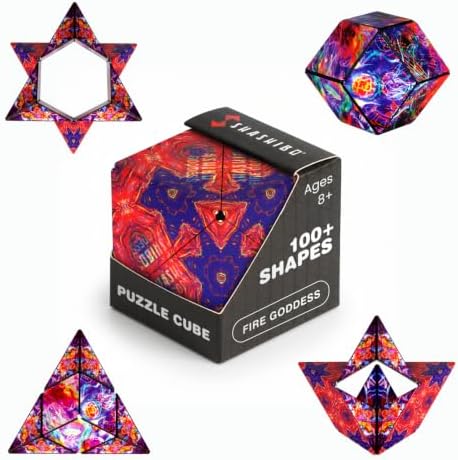 Shashibo DODECA Magnetic Puzzle Cube, Stress Relief Fidget Toy by SHASHIBO
