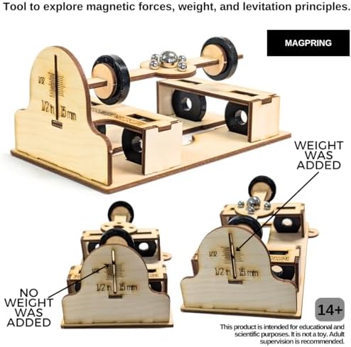 Gravity & Magnetism Measurement Experiment – Physics Lab Tool - Image 2
