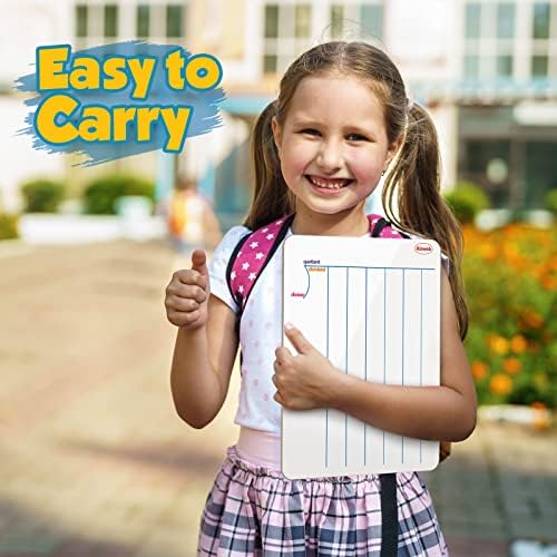 Dry Erase Long Division White Board,9 x 12 Multi-Digit Computation Double-Sided Dry Erase Board,Math Manipulatives Whiteboard for Students,Classroom and Home,Small White Board(Division) - Image 7