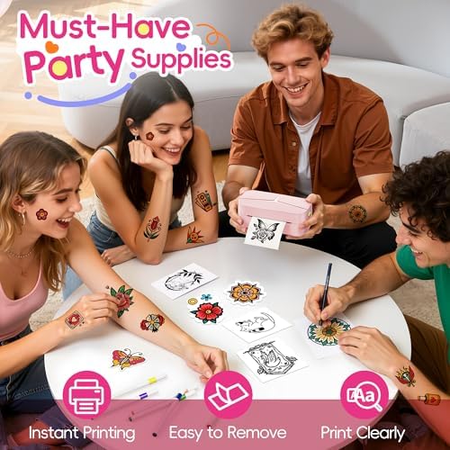 Phomemo TK32 Tattoo Maker Set for Kids, Toys for Boys & Girls Age 6-12+ - Image 6