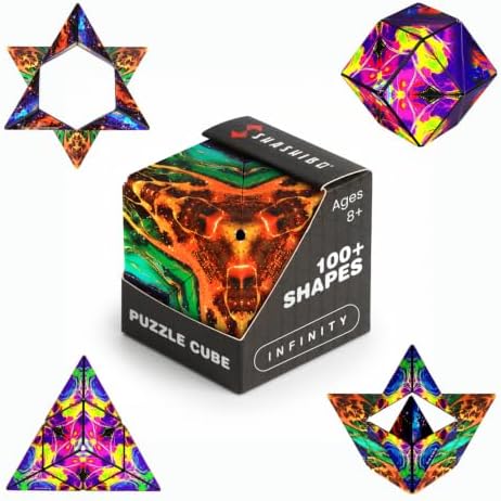 Shashibo DODECA Magnetic Puzzle Cube, Stress Relief Fidget Toy by SHASHIBO