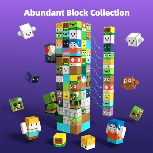 GobiDex 48PCS Magnetic Blocks Building Toys 1-inch for Boys Girls 3+ - Image 4