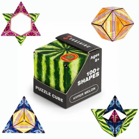 Shashibo DODECA Magnetic Puzzle Cube, Stress Relief Fidget Toy by SHASHIBO