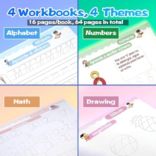 Magic Grooved Writing Practice for Kids - Mexican, Small, 4 PCS - Image 3