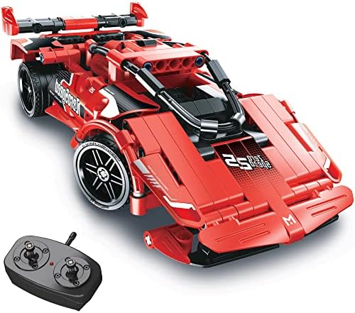 RC Car Building Toys for Boys Age 8-12 Fun STEM Activities for Kids and Cool Birthday for 7, 8, 9, 10+ Years Old Boys Remote Control Car Building Kit 2-in-1 RC Cars Kit to Build by kididdo