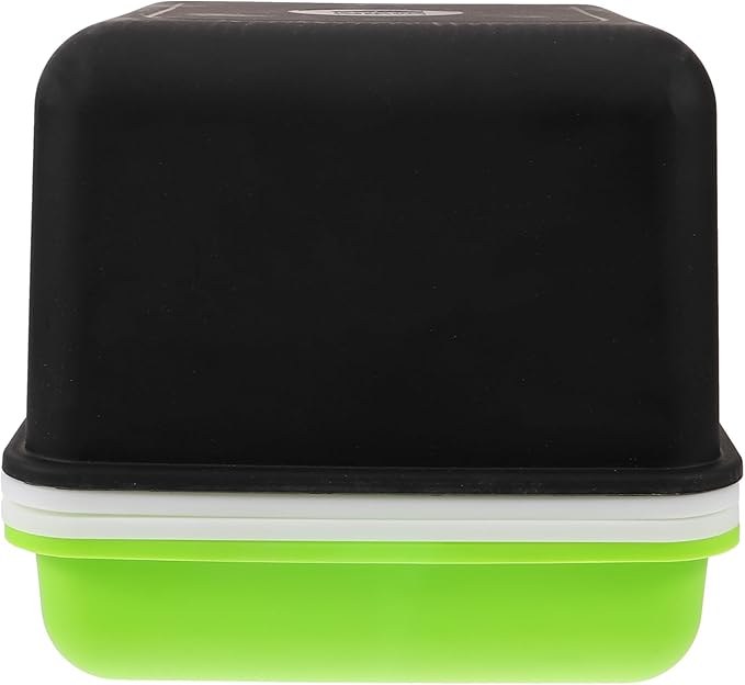 Kisangel Sprouting Tray Micro Growing Kit with Lid, Multi-Hole Plant Germination Container for Indoor Seed Starting and Vegetable Growing, Small Square Hydroponic Peanut Sprout Nursery Box