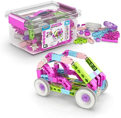 Engino Maker Girl, 20-Model Set, Engineering Kit for Girls 7+, STEM Building Toys, Educational Set, Engaging STEM Toys, Sparks Creativity, Gift for Girls by Engino