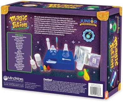 MindWare Junior Science Academy: Magic Potion Science Chemistry Set – 5 Amazing Beginning Kids Science Experiments for Kids Ages 4 & Up – Fun Science Lessons for Home or School - Image 7