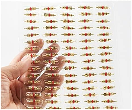 150Pcs Copper Tyre Tire Valve Stem Core Part Replacement Valve Stem Cores - Image 7
