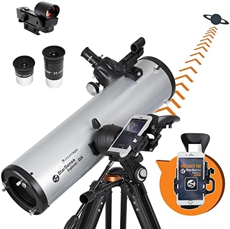 Celestron StarSense Explorer DX 130AZ Smartphone Guided Newtonian Telescope by Unknown