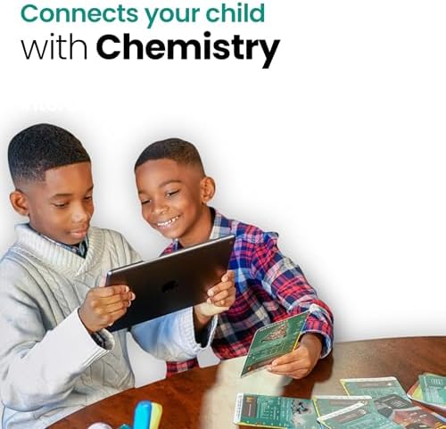 STEM Chemistry Kit for Kids | Interactive Learning Toy with Augmented Reality Educational Flashcards| Educational Science Kit with Learning app for Homeschool & Classroom | 360ED Elements AR - Image 5