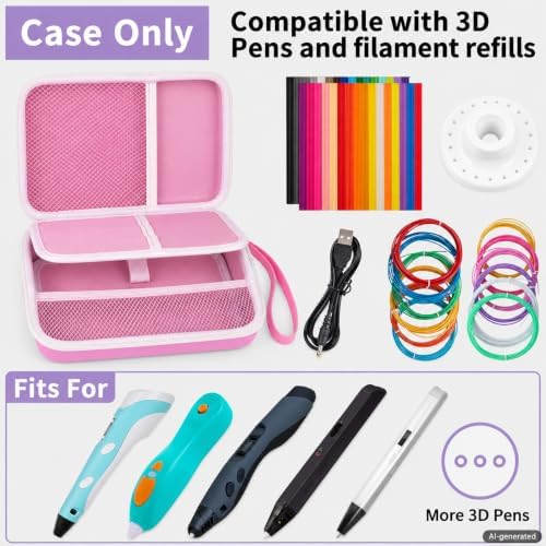 GWCASE Universal 3D Pen Case for SCRIB3D/for MYNT3D/for 3Doodler, Case Only - Image 2