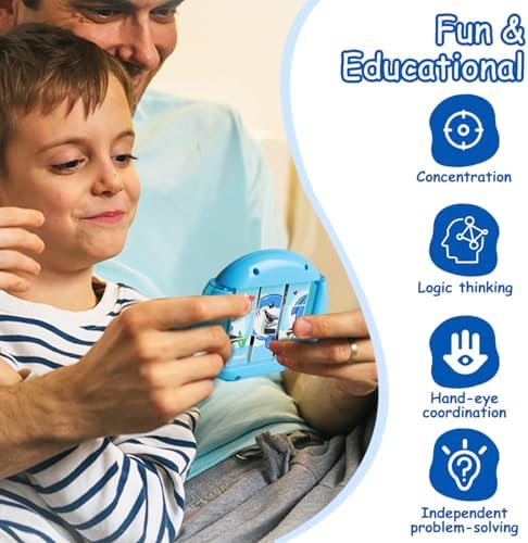 Rotating Puzzle for Toddlers Kids 3+, Travel Essentials Toys - Image 3