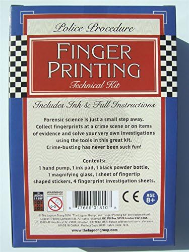 Lagoon - Finger Printing Technical Kit - Detective CSI Kit - Image 2