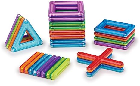Guidecraft PowerClix Frame Magnetic Building Blocks Set - 26 Piece, Stem Educational Creative Construction Toy - Image 2