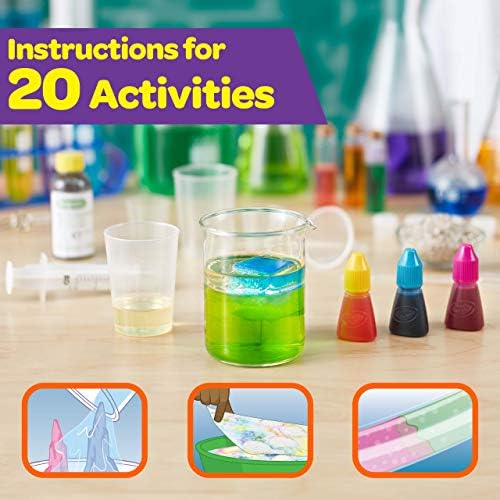 Crayola Liquid Science Kit for Kids, Water Experiments, Educational Toy, Gift for Kids, 7, 8, 9,10 - Image 3