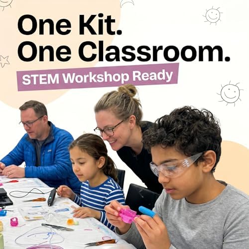 Balancing Bird & 4-in-1 Space Mobile STEM Kit for 3D Pens, 2 Physics Projects for Kids Ages 8–12, 60+ Page Guide and Experiment Components, 3D Pen Required - Image 7