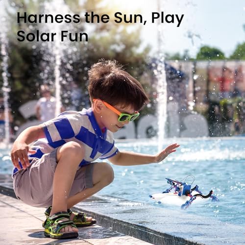 Bundle - 2 Items: Sillbird 12-in-1 Solar Robot Toys & Robot Building Kit with Remote Control for Boys Ages 8-14, Christmas STEM Robotics Technic Toy, Coding Science Educational Gift - Image 6