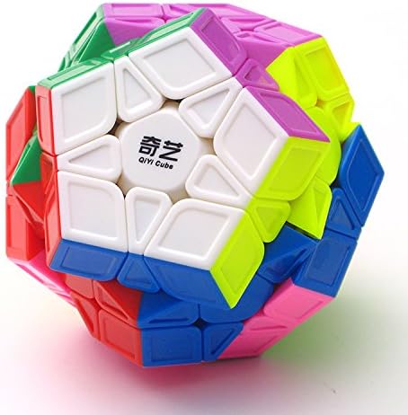 CuberSpeed Pentagonal Dodecahedron Megamin Sculpted Stickerless Magic Cube QiHeng S2 Stickerless Sculpted 12 Side Cube Dodecahedron Speed Cube - Image 5