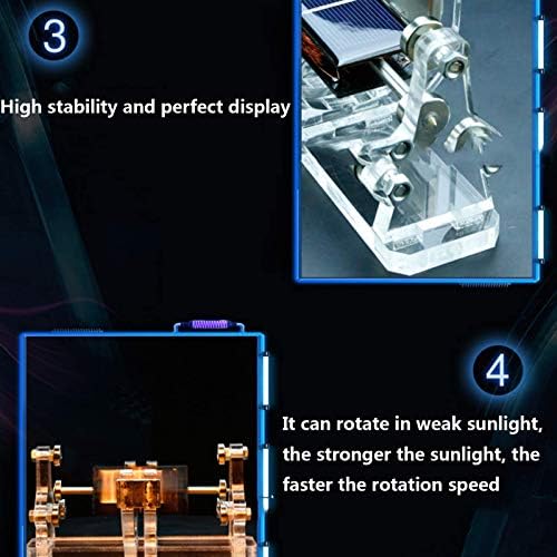 Solar Motor Magnetic Levitation Motor Mendocino Motor Brushless Motor Technology Decoration Creative Gifts - Image 6