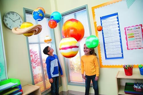 Fun Express Inflatable Solar System Model Kit for Kids, 10 Piece - Image 7