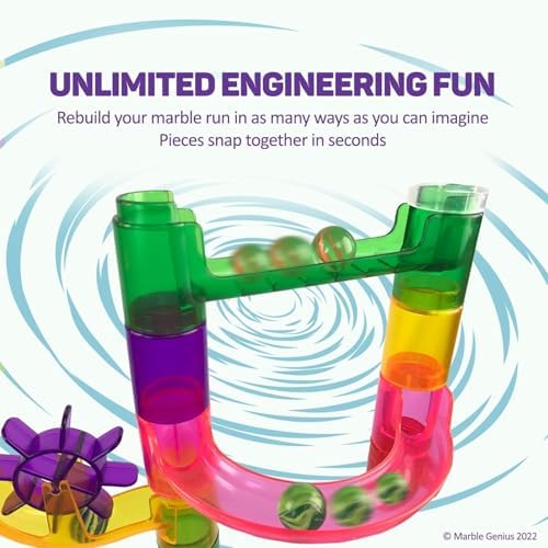 Marble Genius Marble Run Booster Set, 20 Pieces - STEM - Image 4