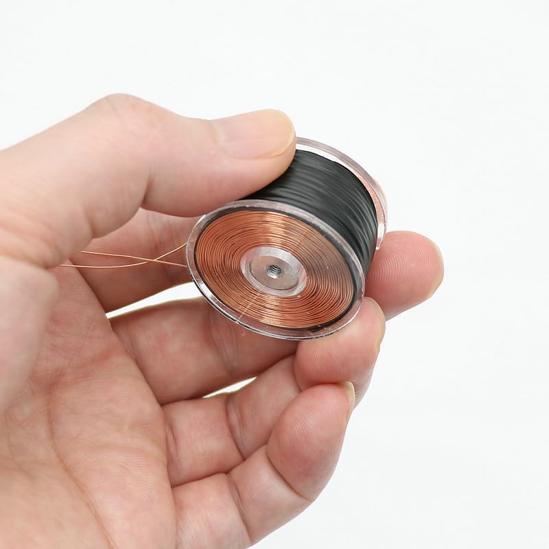 1 Piece Copper Magnetic Levitation Coil 1000 Turns Wire Diameter 0.35MM Large Magnetic Levitation Coil Experiment Coil (with Iron Core) - Image 6