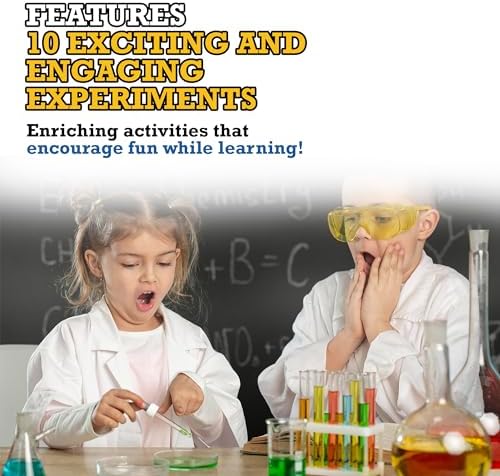 Dr. STEM Toys - Kids First Chemistry Set Science Kit | 29 Lab Elements Includes 10 Easy Experiments | Safe and Non-Toxic Ideas for Kids | Stem Experiments, Learning & Educational Toys - Image 5