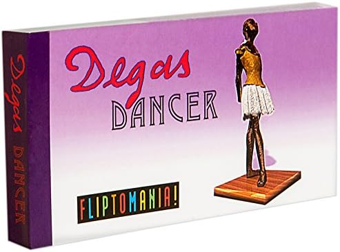 Degas Dancer Flipbook for Kids Ages 6-12, Animation Flip Book for Children by Fliptomania