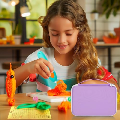 casmilee 3D Pen Case with 72 Refills for 3Doodler Start+ 2023/2024 - Image 6