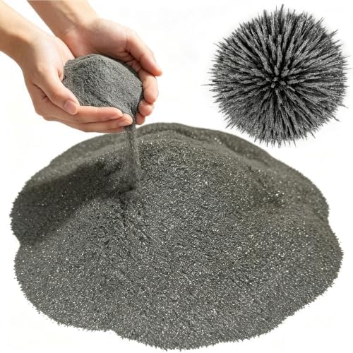1lb Iron Powder, Iron Fillings for Industrial Application, Iron Oxide Powder for Magnetic Field Visualization and Professional Projects by Unknown