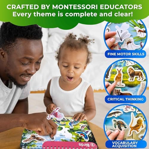 Montessori Busy Book for Kids Ages 4-8 — My Preschool Toddler Busy Book 3-5 - Image 4